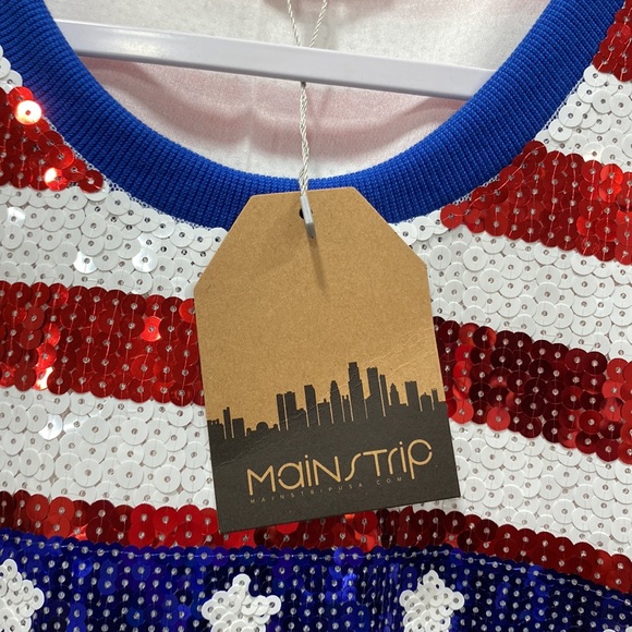 American flag shirt. Oversized - Picture 3 of 3